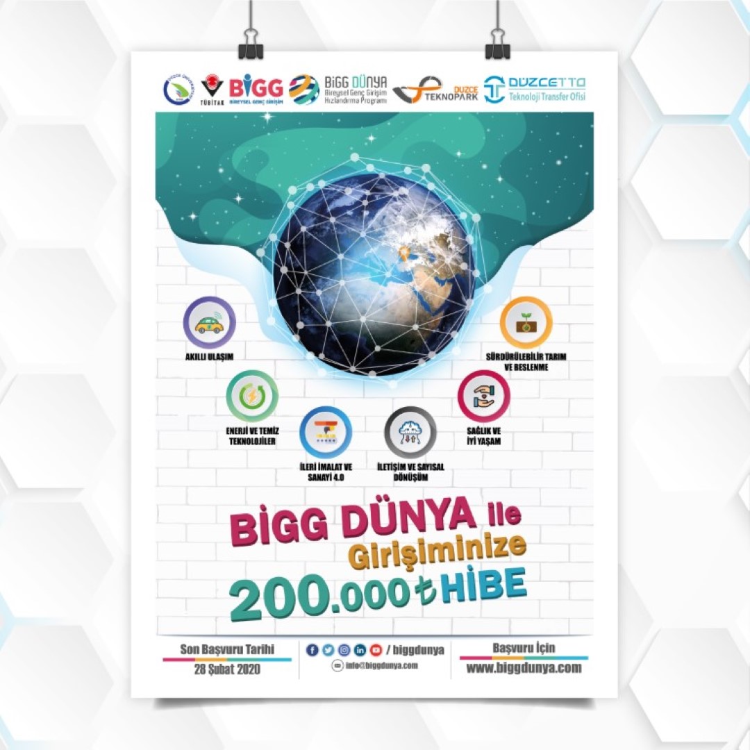 TÜBİTAK 1512 BİGG DÜNYA 2019/2. Dönem Başvuruları Başladı!
