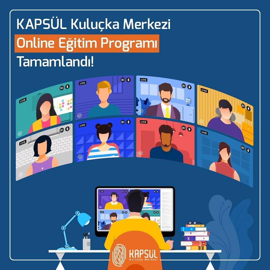 Online Eğitim programı uygulanarak eğitim süreçleri tamamlanmıştır.