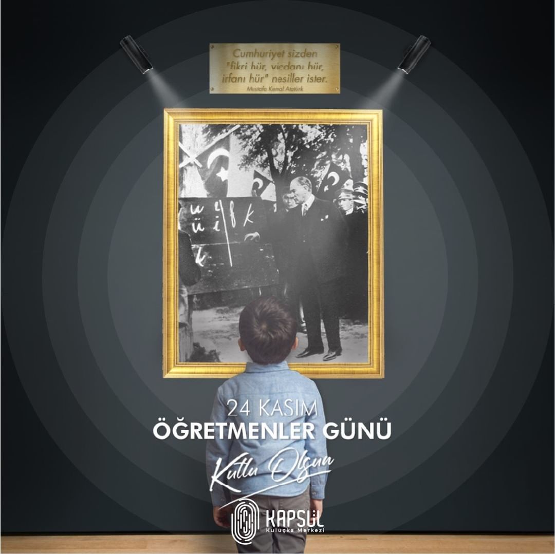 Öğretmenler günü kutlu olsun.