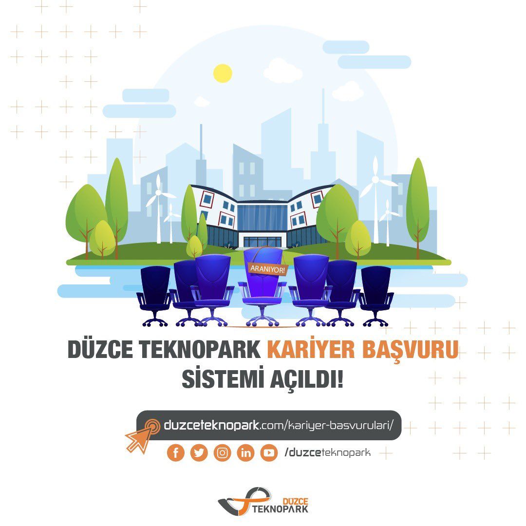 Düzce Teknopark Kariyer Başvuru Sistemi Açıldı!