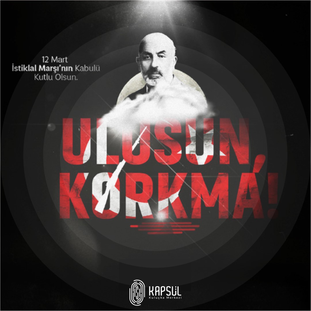 12 Mart İstiklal Marşı'nın 99. yıl dönümü kutlu olsun. 🇹🇷