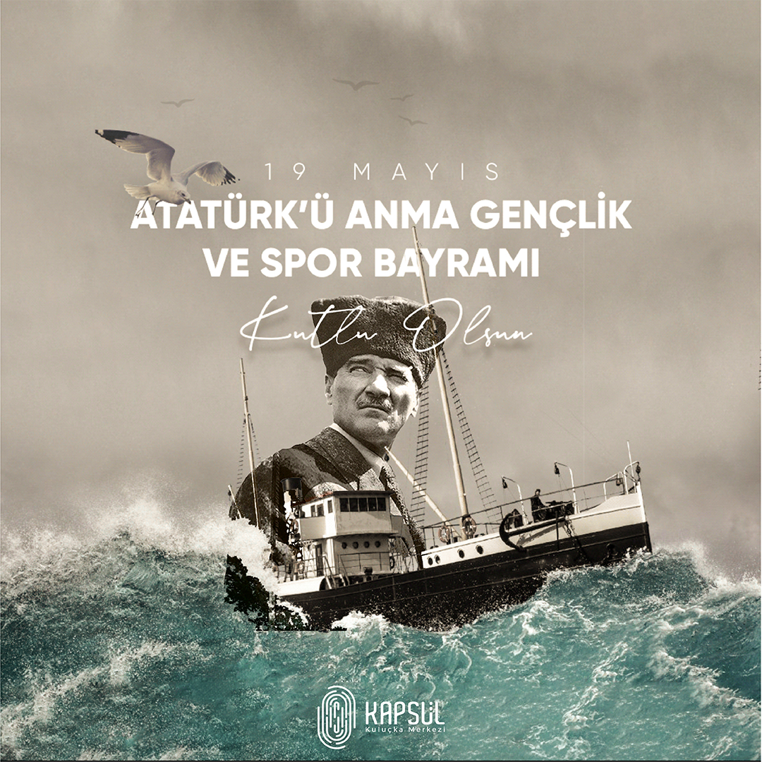 19 Mayıs Atatürk'ü Anma, Gençlik ve Spor Bayramı’mız kutlu olsun!