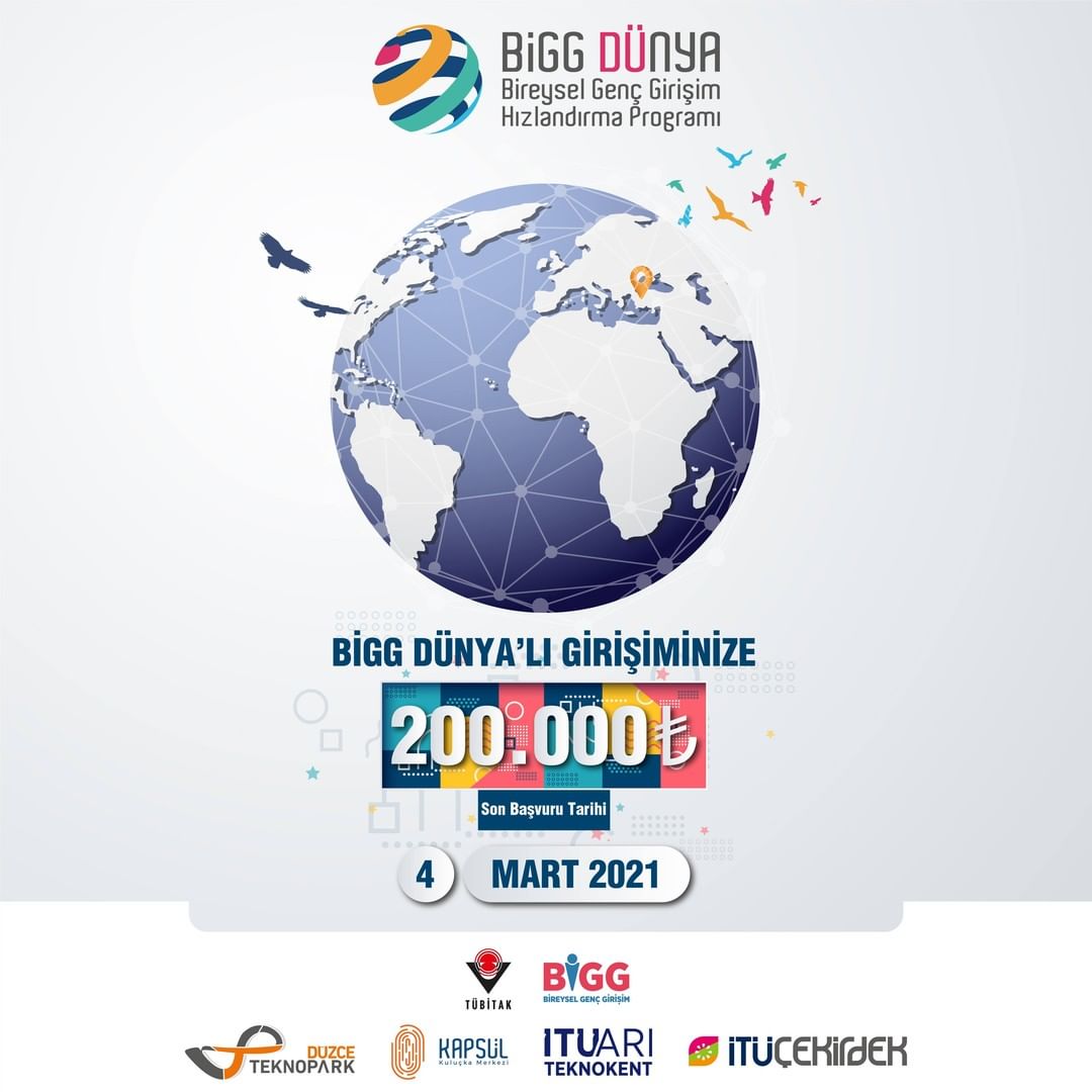 BİGGDÜNYA 2020-2.Çağrı Başvuruları Başladı... 🌍biggdunya.com