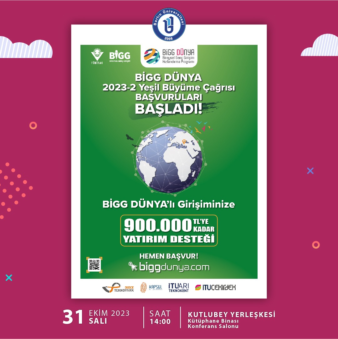 BiGGDÜNYA 2023-2 Yeşil Büyüme Çağrısı Başvuruları Başladı! 