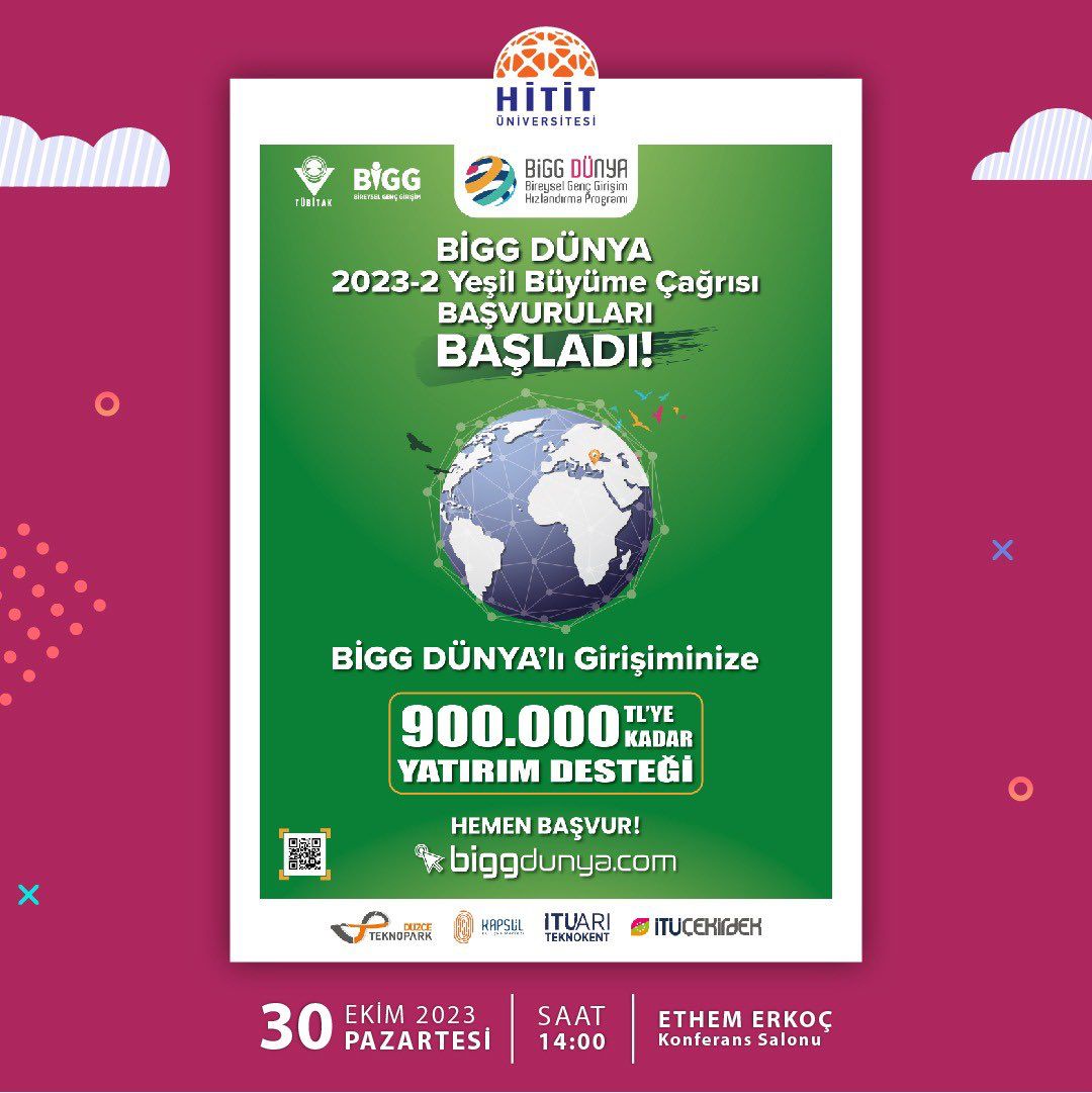 BiGGDÜNYA 2023-2 Yeşil Büyüme Çağrısı Başvuruları Başladı! 