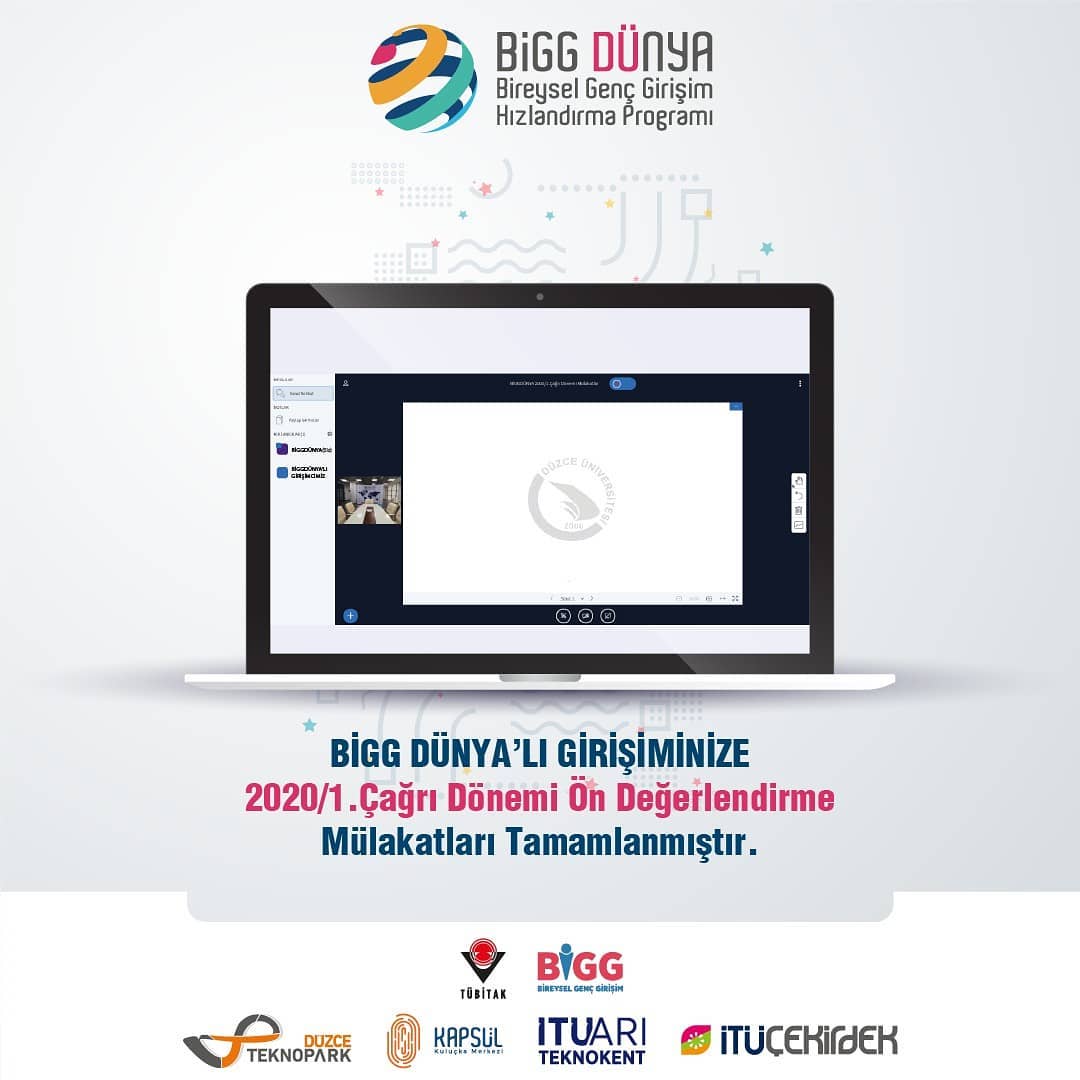 BİGGDÜNYA 2020-1.Ön Değerlendirme Aşaması Tamamlandı... 🌍